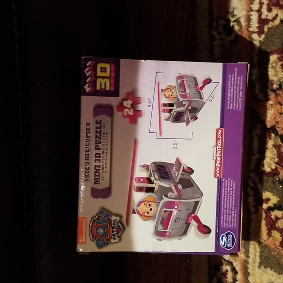 Nwt! Paw patrol skye's helicopter 3D puzzle - Picture 2 of 6